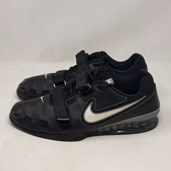 Nike Romaleos 2 Weightlifting Shoes Mens 17 Black Gym Training 476927-001 2013 main image 14